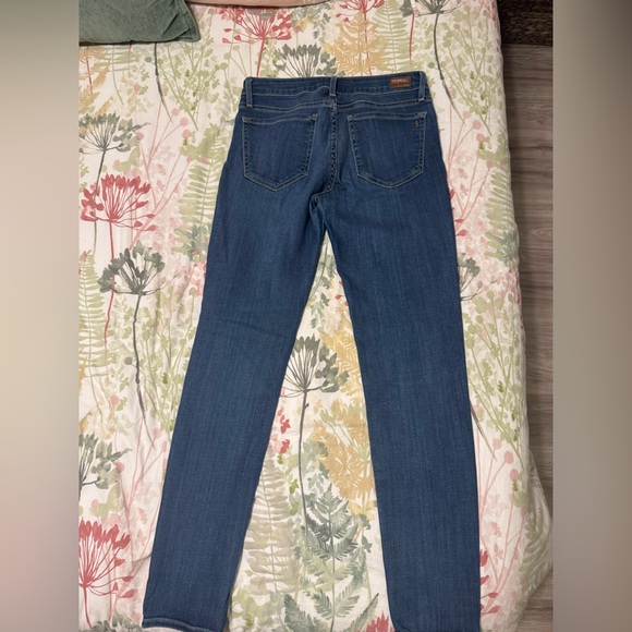 Joie Dark Blue Straight Leg Jeans - Picture 4 of 5